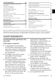 Mode d’emploi Smeg SISL7955X Table de cuisson