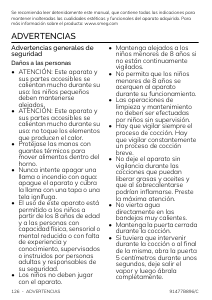 Manual de uso Smeg SF6200TB Horno