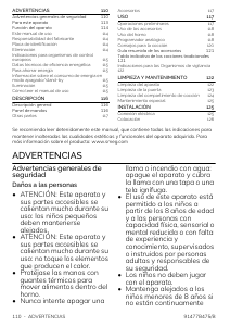 Manual de uso Smeg SF67C1PO Horno