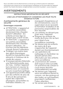 Mode d’emploi Smeg SO6202M2B Four
