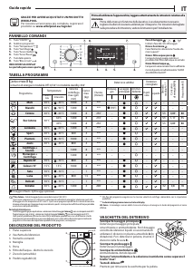 Manuale Whirlpool FWSD81283WSEU Lavatrice