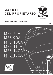 Manual de uso Tohatsu MFS 150A (EU Model) Motor fuera de borda