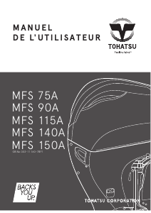 Mode d’emploi Tohatsu MFS 150A Moteur hors-bord