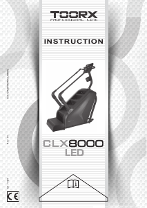 Manual Toorx CLX-8000 Stepper