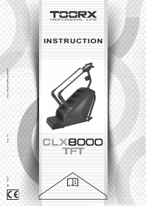 Manual Toorx CLX-8000 TFT Stepper