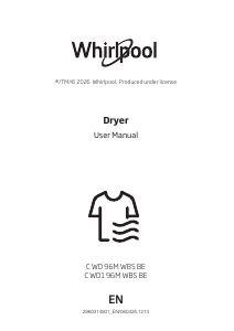 Manual Whirlpool C WD 96M WBS BE Dryer