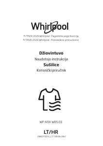 Priručnik Whirlpool WP A9X WBS EE Sušilica