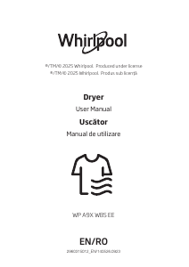 Bruksanvisning Whirlpool WP A9X WBS EE Torktumlare