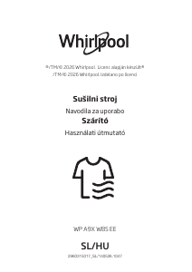 Priročnik Whirlpool WP A9X WBS EE Sušilni stroj