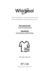 Rokasgrāmata Whirlpool WP B8X WBS EE Veļas žāvētājs