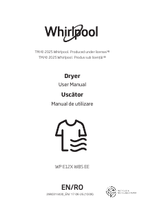 Bruksanvisning Whirlpool WP E12X WBS EE Torktumlare