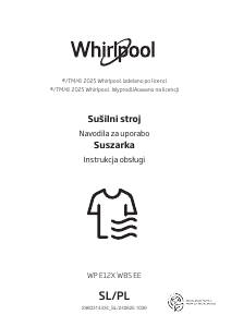 Priročnik Whirlpool WP E12X WBS EE Sušilni stroj
