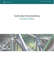 Handleiding VanDijck Bacchus Elektrische fiets