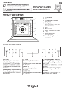 Manuale Whirlpool AKZ9S 8270 NB Forno