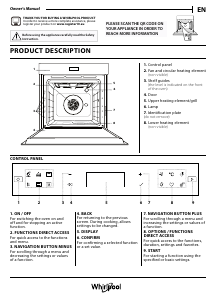 Εγχειρίδιο Whirlpool WOI78HT1SSGA Φούρνος