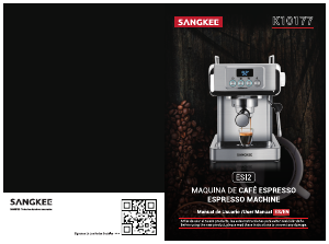 Handleiding Sangkee K10177 Espresso-apparaat