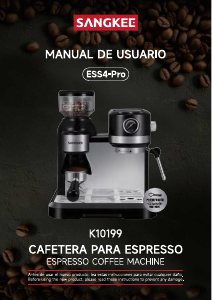 Manual Sangkee K10199 Espresso Machine