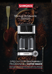Manual de uso Sangkee K10127 Máquina de café
