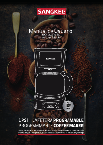 Handleiding Sangkee K10152 Koffiezetapparaat