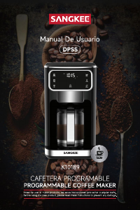 Manual Sangkee K10189 Coffee Machine