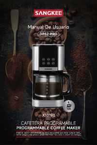 Manual Sangkee K10190 Coffee Machine