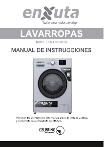 Manual de uso Enxuta LENX0650DS Lavadora
