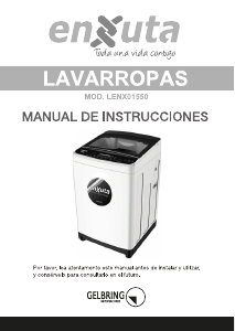 Manual de uso Enxuta LENX01550 Lavadora