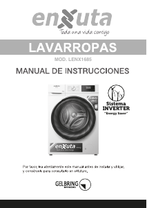 Manual de uso Enxuta LENX1685 Lavadora