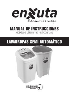 Manual de uso Enxuta LENX151250 Lavadora