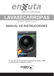 Manual de uso Enxuta LSENX161280S Lavasecadora