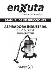 Manual de uso Enxuta AENXAP1760R Aspirador