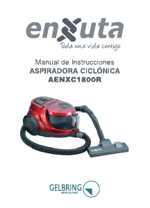 Manual de uso Enxuta AENXC1800R Aspirador