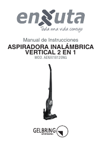 Manual de uso Enxuta AENXI18120NG Aspirador
