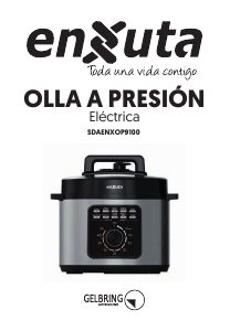 Manual de uso Enxuta SDAENXOP9100 Olla a presión