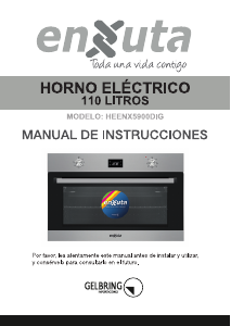 Manual de uso Enxuta HEENX5900DIG Horno