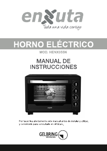 Manual de uso Enxuta HENX055N Horno