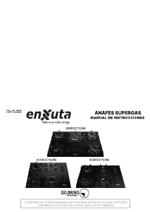 Manual de uso Enxuta AENXV2752NG Placa
