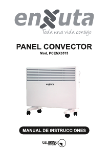 Manual de uso Enxuta PCENX3515 Calefactor
