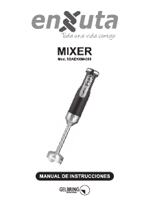 Manual de uso Enxuta SDAENXM4399 Batidora de mano