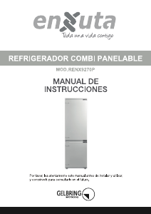 Manual de uso Enxuta RENX9270P Frigorífico combinado