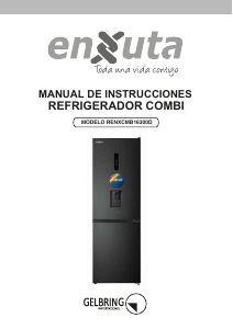 Manual de uso Enxuta RENXCMB16300D Frigorífico combinado