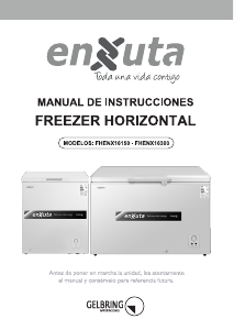 Manual de uso Enxuta FHENX16150 Congelador