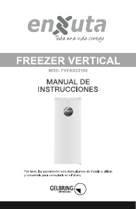Manual de uso Enxuta FVENX22168 Congelador