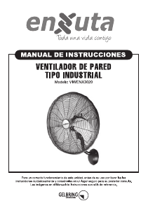 Manual de uso Enxuta VIWENX3020 Ventilador