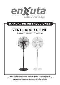Manual de uso Enxuta VPENX920W Ventilador