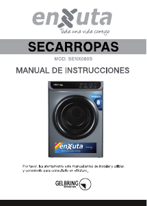 Manual de uso Enxuta SENX080S Secadora