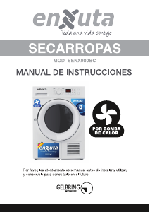 Manual de uso Enxuta SENX980BC Secadora