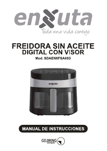 Manual de uso Enxuta SDAENXFSA65D Freidora