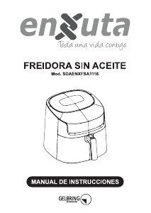 Manual de uso Enxuta SDAENXFSA1116 Freidora