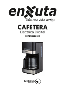Manual de uso Enxuta SDAENXCD2530 Máquina de café